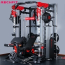 睿致（RECHFIT） 龍門架綜合訓(xùn)練器械史密斯機(jī)多功能舉重床深蹲臥推杠鈴架商用家用健身器材套裝組合 專業(yè)款