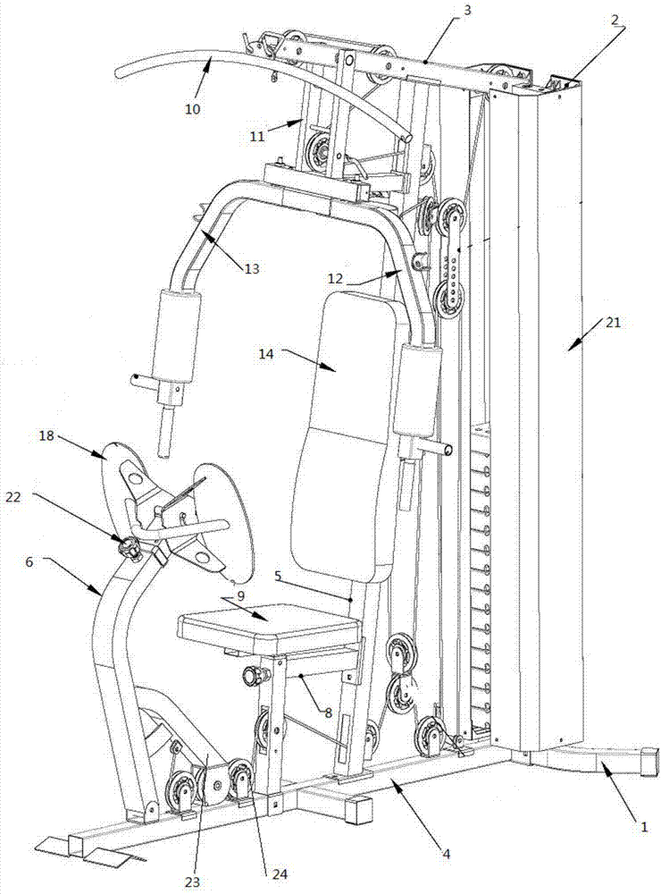 一種綜合訓(xùn)練器的制作方法