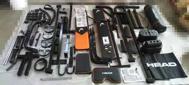 海德三人站綜合訓練器測評_大型全身綜合訓練器_家庭版健身器材安裝教程