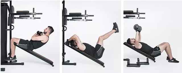 大型全身綜合訓練器_海德三人站綜合訓練器測評_家庭版健身器材安裝教程