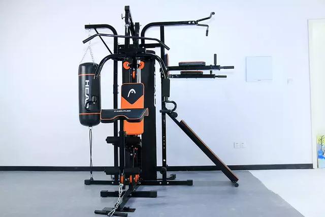 家庭版健身器材安裝教程_大型全身綜合訓練器_海德三人站綜合訓練器測評