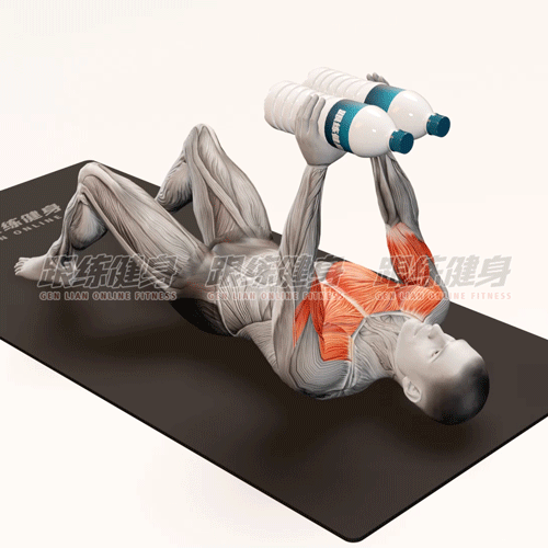 水瓶飛鳥(niǎo)夾胸虐胸神技_水瓶代替啞鈴飛鳥(niǎo)_沒(méi)有健身器怎么練胸肌