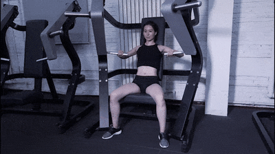 坐姿推胸機(jī)有用嗎_坐姿推胸機(jī)可以訓(xùn)練胸肌_坐姿胸推機(jī)動(dòng)作要領(lǐng)